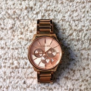 Michael Kors Rose Gold Watch